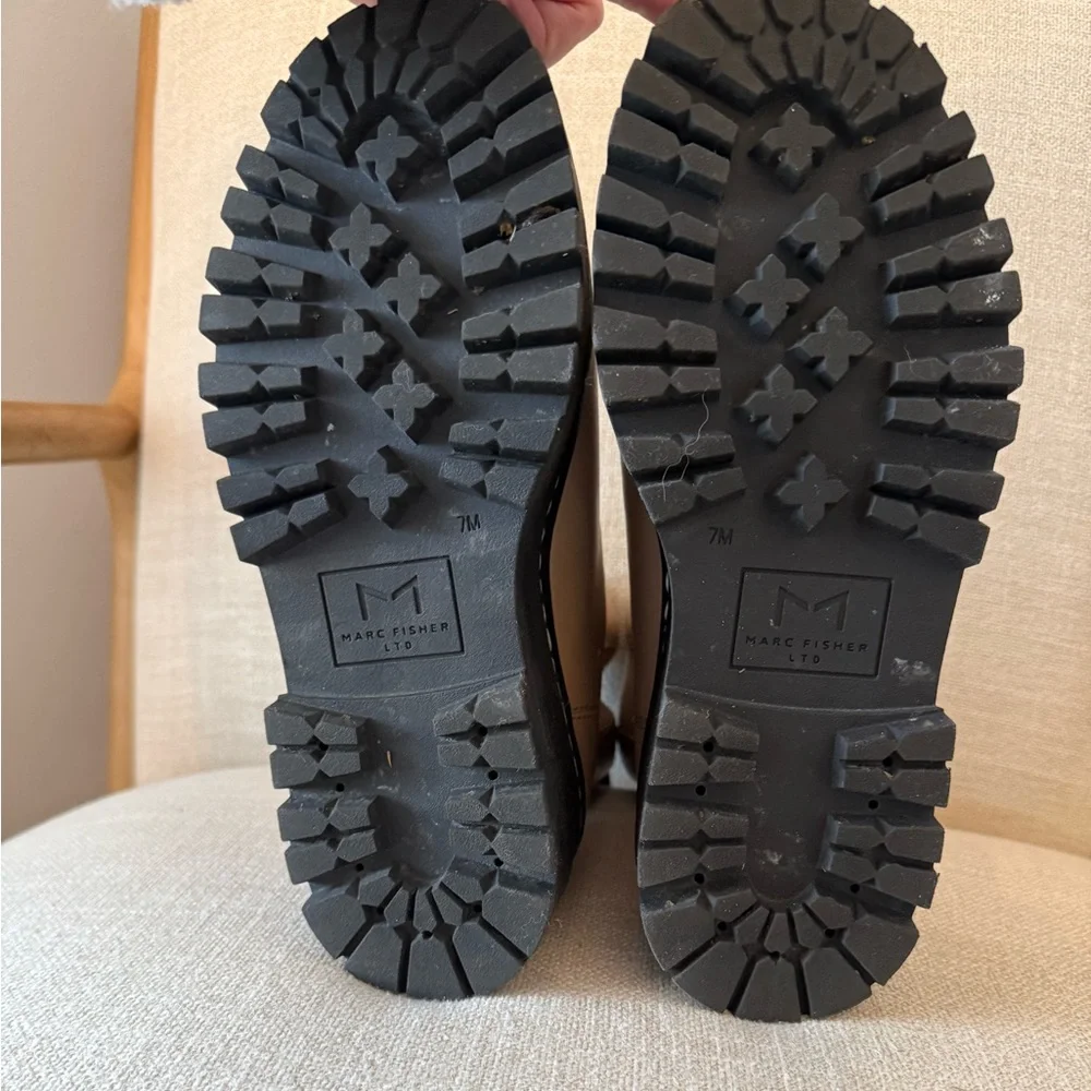 Marc Fisher Pauline Chelsea Boot in Natural - Picture 6 of 7